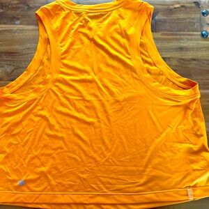 Lululemon Bright Orange Sleeveless Top